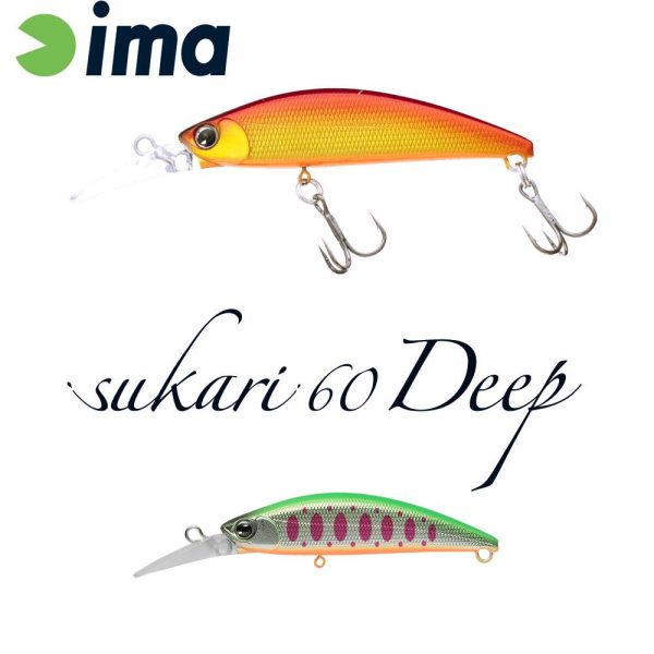 Ima Sukari 60 Deep 6cm 8gr 005 Mebuki Wobbler