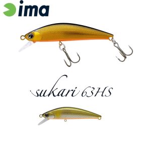   Ima Sukari 63HS 6,3cm 8gr 010 Narancssárga Hasú Ayu Wobbler