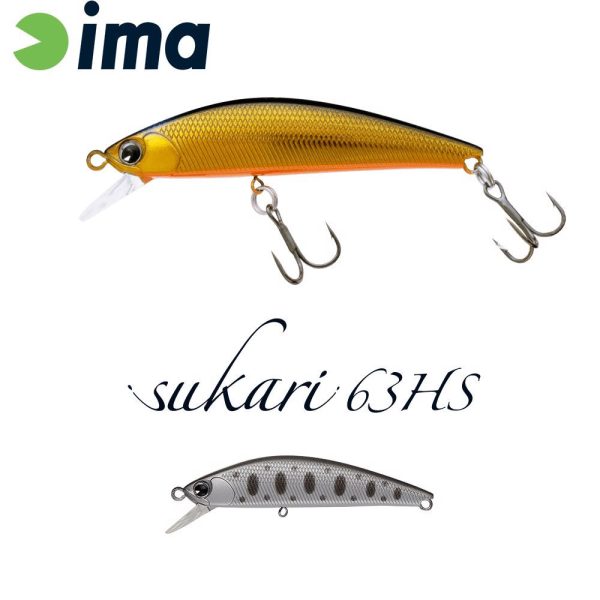 Ima Sukari 63HS 6,3cm 8gr 015 Laval Yamame Trout Wobbler