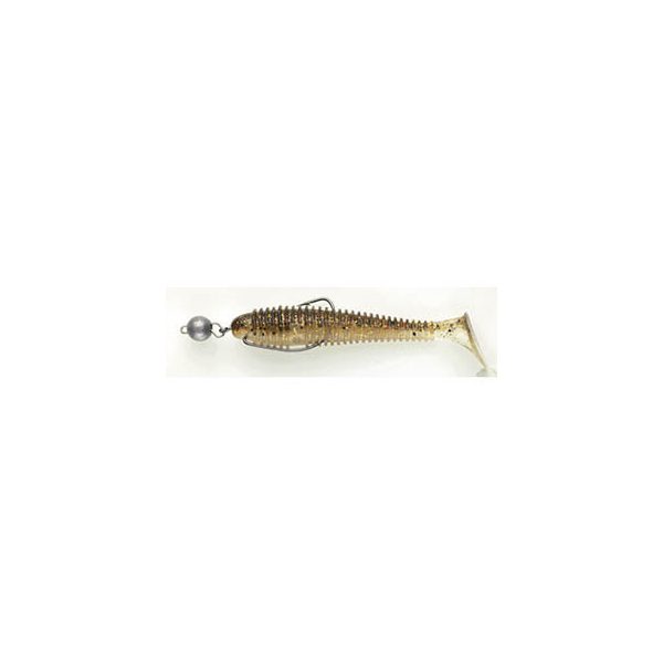 Swimy Cheburashka Galfion Fat Shad Rig Gumihal K050 120mm - 10gr - Ready Rig - Ciężarek Cheburashka - Wstępnie uzbrojony