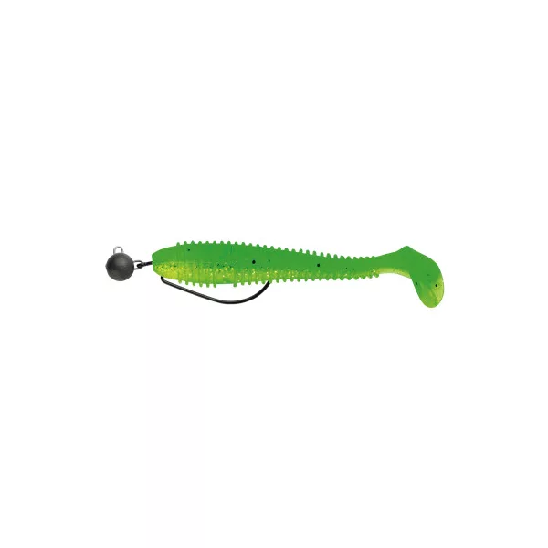 Sakura Cheburashka Galfion Fat Shad Rig Guma K014 95mm - 5gr - Ready Rig - Ołów Cheburashka - Zmontowany fabrycznie