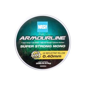   Nash Armourline UV Żółty 0,40mm 1000m Monofilna Żyłka Główna