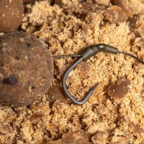   Nash Big Carp 8 z Oczkiem, Bezzadziorowy Haczyk Boiliowy z Przyponem