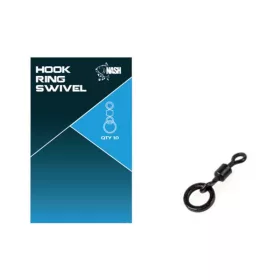 Nash Hook Ring Swivels Krętliki z Kółeczkiem