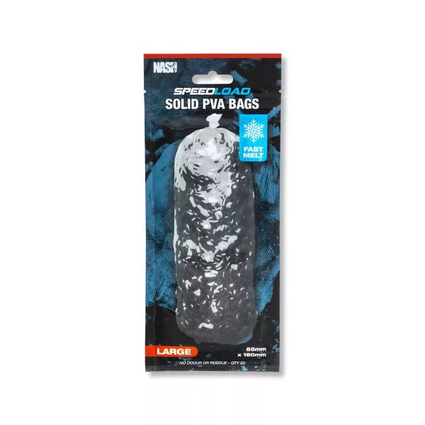 Nash Speedload Solid Duży Szybko rozpuspuszczalny Worek PVA 20 szt.