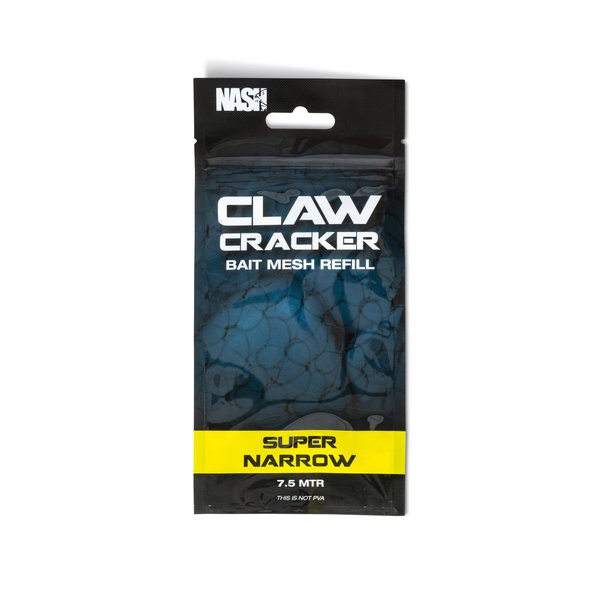 Nash Claw Cracker Bait Mesh Super Wąski 18mm Siatka ochronna na przynęty Uzupełnienie 7,5m