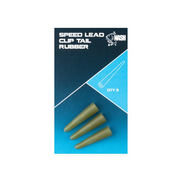 Nash Speed Lead Clip Tail Rubber 8szt