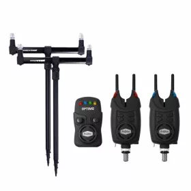   Delphin Optimo 2+1 kapásjelző szett ajándék Prowess buzz bar bottartó készlettel