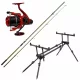 Sert Carp Instinct 3,25m Start Guide Bojlis Bot Carp Expert Uni Method 6000LC Orsóval és Bottartó Állvánnyal