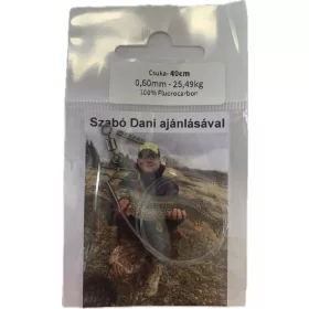 Dani Fluorocarbon Przypon Szczupak 0,60mm 25,49kg 40cm