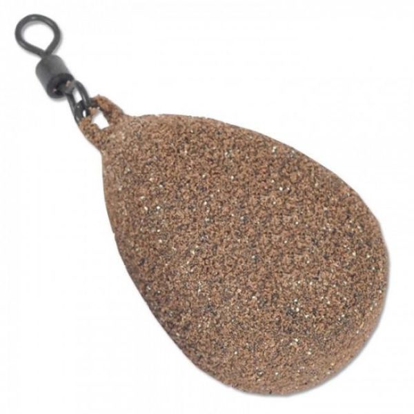 Korda Textured Flat Pear Swivel Ciężarek Karpiowy 56gr