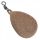 Korda Textured Flat Pear Swivel Ciężarek Karpiowy 84gr