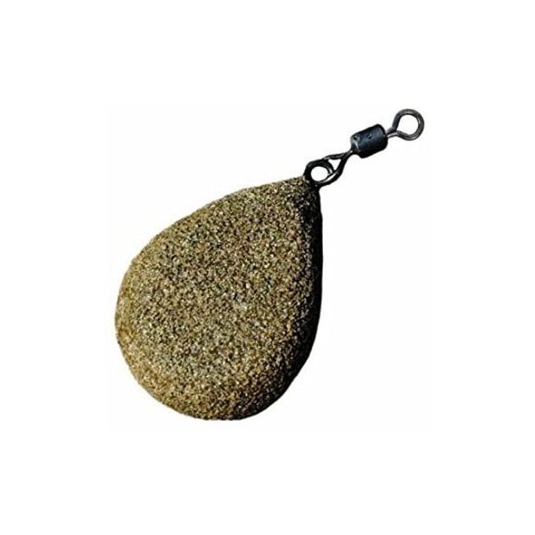 Korda Textured Flat Pear Swivel Ciężarek Karpiowy 98gr