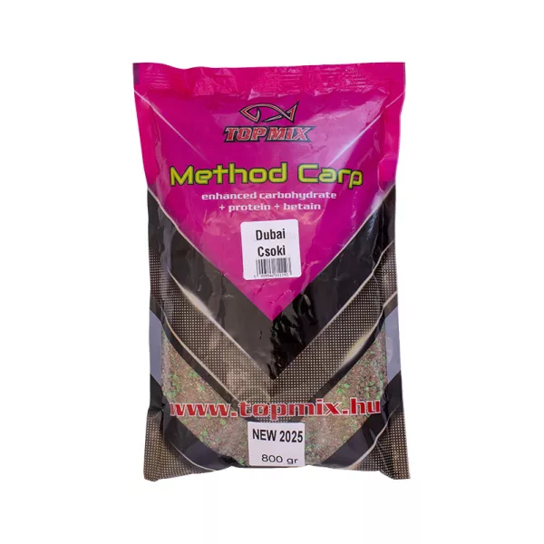 TOP MIX Method Carp Dubai Csoki Etetőanyag 800gr