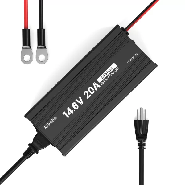 Redodo 14.6V 20A Lifepo4 Ładowarka Akumulatorów