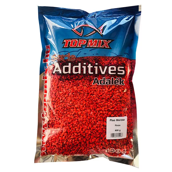 Top Mix Fluorescencyjna Bułka Tarta Słodka - Czerwony 800gr