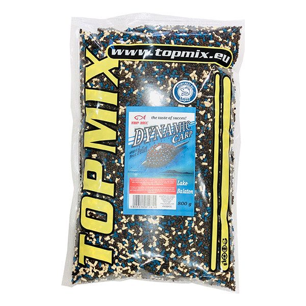 Top Mix Lake Balaton Pellet Zanętowy Dynamic Carp Czosnek Migdał 800gr
