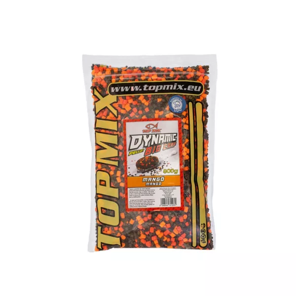 Top Mix Dynamic Big Carp 4mm Mango Feeding Pellet 800gr