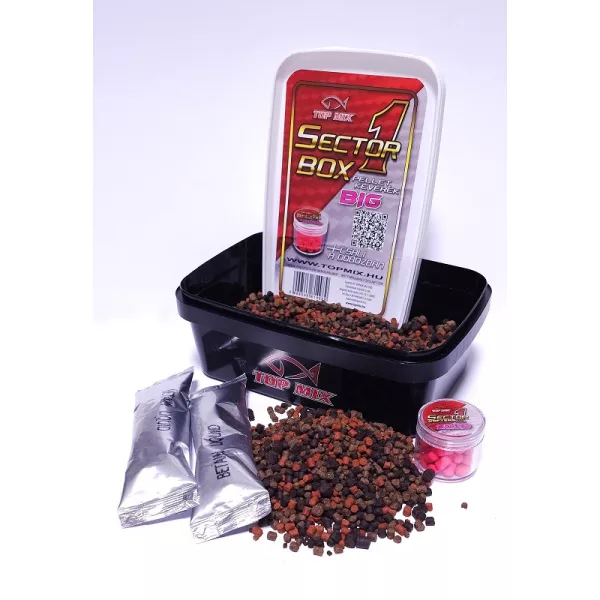 Top Mix Sector 1 Duży Pudełko na Pellet 400gr