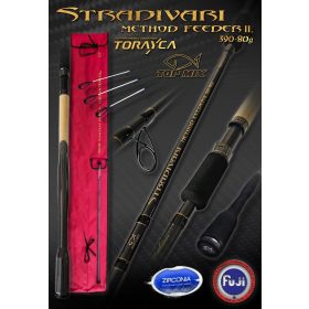   Top Mix Stradivari 3,90m 80gr 3+3-częściowa Wędka Method Feeder II