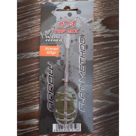Top Mix XL 60gr Kosz zanętowy Arrow Flat Method Feeder