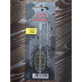 Top Mix L 30gr Kosz zanętowy Arrow Flat Method Feeder