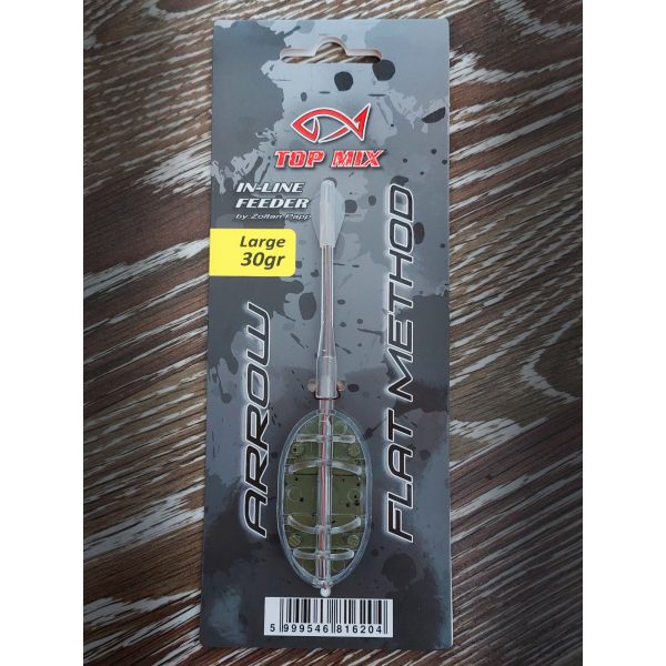 Top Mix L 30gr Kosz zanętowy Arrow Flat Method Feeder
