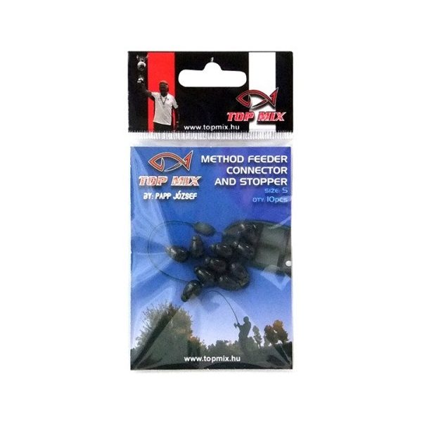 Top Mix Method Feeder Army Green S Szybkozłączka 10szt