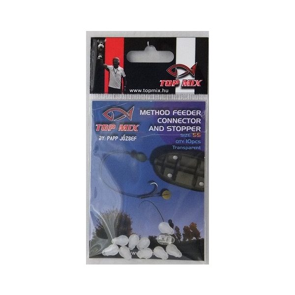 Top Mix Method Feeder Fluo Clear SS Szybkozłączka 10 szt.