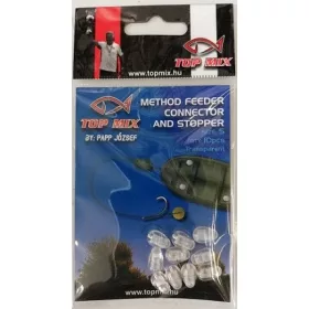 Top Mix Method Feeder Fluo Clear S Szybkozłączka 10szt