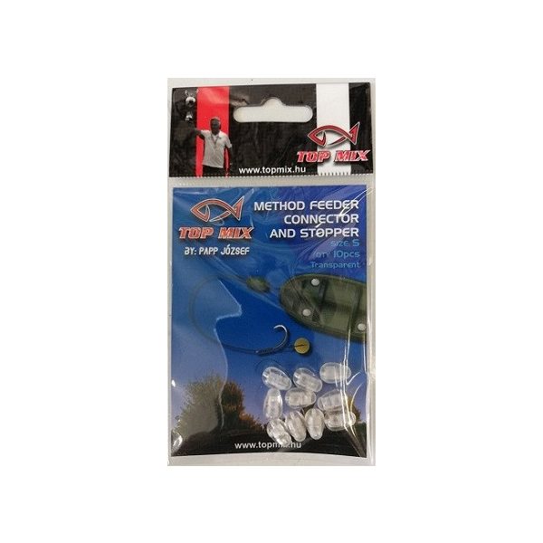 Top Mix Method Feeder Fluo Clear S Szybkozłączka 10szt