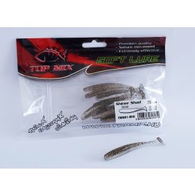 Top Mix Shiner Shad Roach 7,6cm Plastikowa Przynęta 10szt