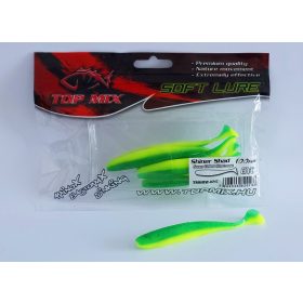   Top Mix Shiner Shad Green-Yellow Chartreuse 10,0cm Przynęta plastikowa 6szt