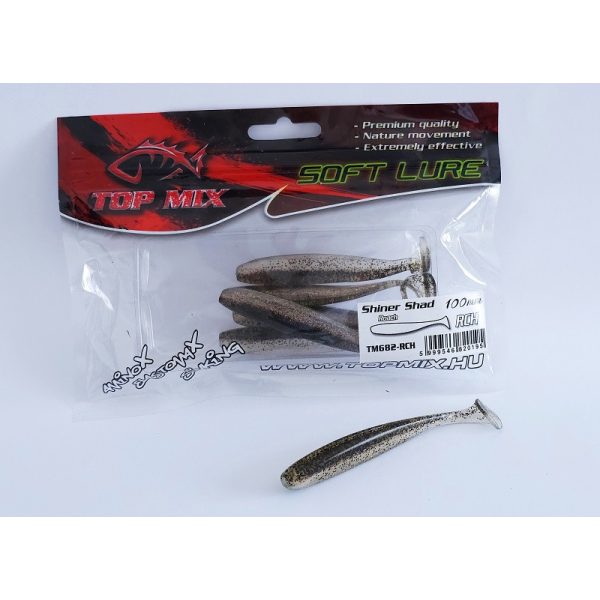 Top Mix Shiner Shad Roach 10,0cm Przynęta plastikowa 6szt