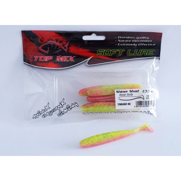 Top Mix Shiner Shad Sweet Candy 10,0cm Przynęta plastikowa 6szt