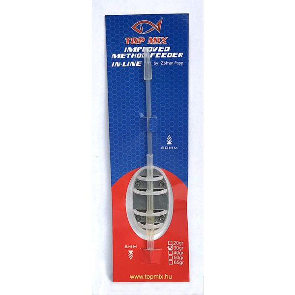 Top Mix 30gr Ulepszony kosz zanętowy Method Feeder