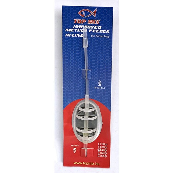 Top Mix 40gr Ulepszony kosz zanętowy Method Feeder