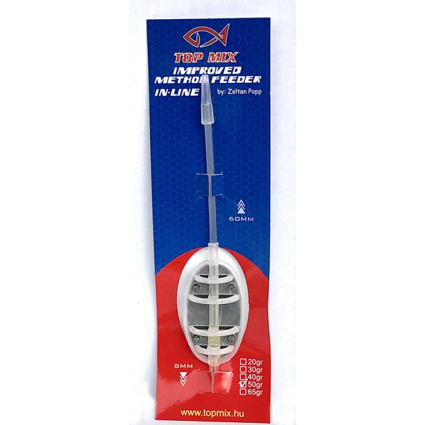 Top Mix 50gr Ulepszony kosz zanętowy Method Feeder