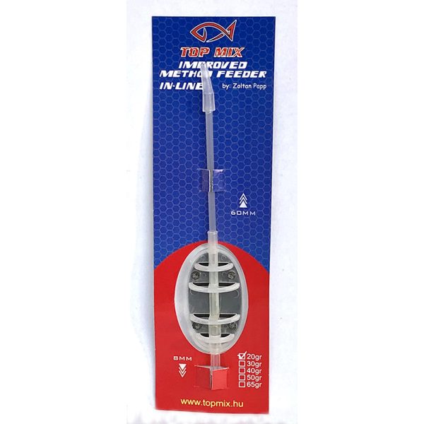 Top Mix 20gr Ulepszony kosz zanętowy Method Feeder
