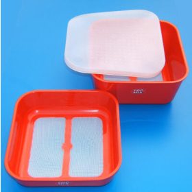 TOP MIX Pudełko na przynęty z sitkowym dnem, 1/2L