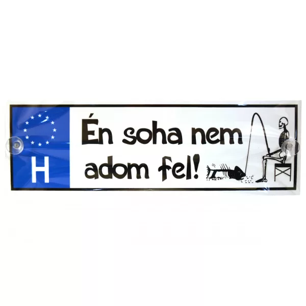 Żart Tablica Rejestracyjna Nigdy Się Nie Poddaję…