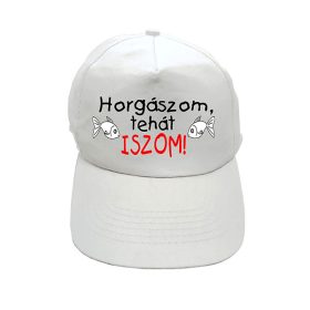 Czapka Z Daszkiem Łowię Więc Piję