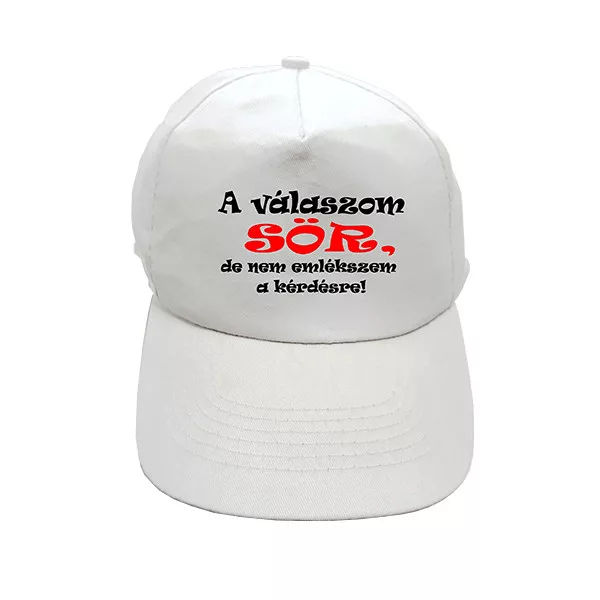 Czapka z Daszkiem Moja Odpowiedź To Piwo!