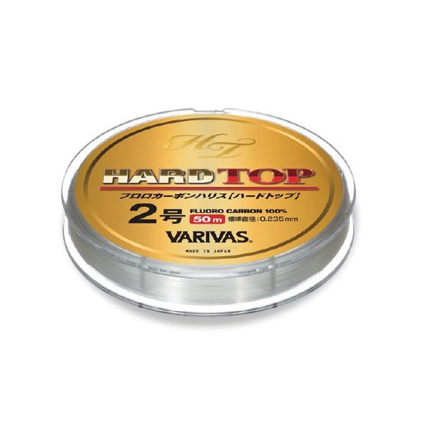 Varivas Hard Top Fluorocarbon Leader 50m 0,218mm 4,0kg Fluorocarbon Előkezsinór