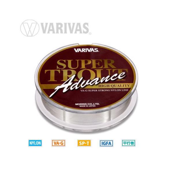 Varivas Super Trout Advance Nylon 100m 0,128mm 3lb Monofil Főzsinór