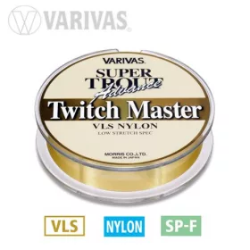   Varivas Super Trout Twitch Master 100m 0,165mm 5lb Gold Monofil Żyłka Główna