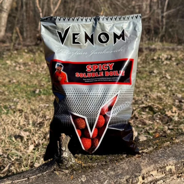 Venom Soluble Boilie 20mm Spicy Kulki rozpuszczalne 900gr