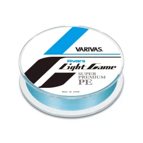   Varivas Avani Light Game Premium PE X4 100m #0,2 0,070mm 5lb Natural Blue Plecionka