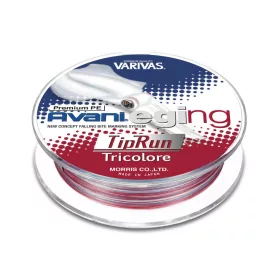   Varivas Avani Eging Tip Run Premium PE 150m #0,6 0,128mm 10,0lb Tricolore Braided Mainline