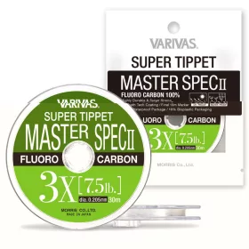   Varivas Super Tippet Master Spec ll Fluoro 6X 30m 0,128mm 3,5lb Przypon Muchowy